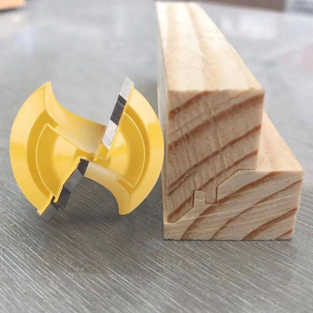 45-degree Lock Miter Router Bit - 1/2" Shank - Image 8