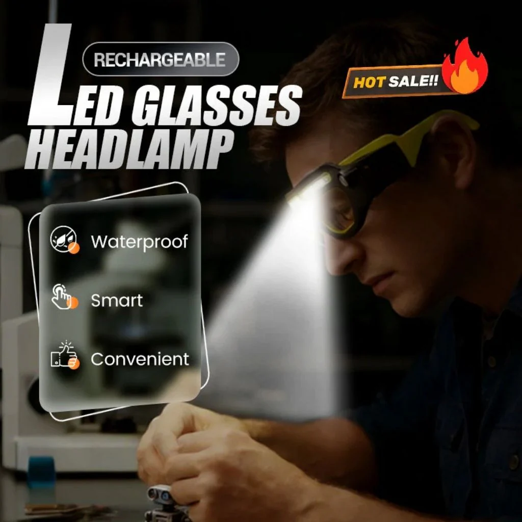 Hands-Free LED Glasses - Image 4