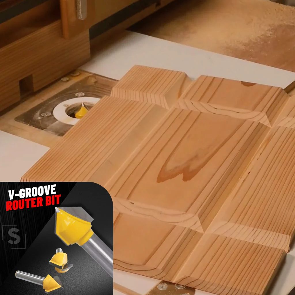 MaxiEdge 4-in-1 Router Bit Set - Image 4