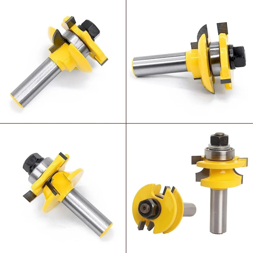 Rail & Stile Router Bit - 1/2" Shank (2 Pcs) - Image 7