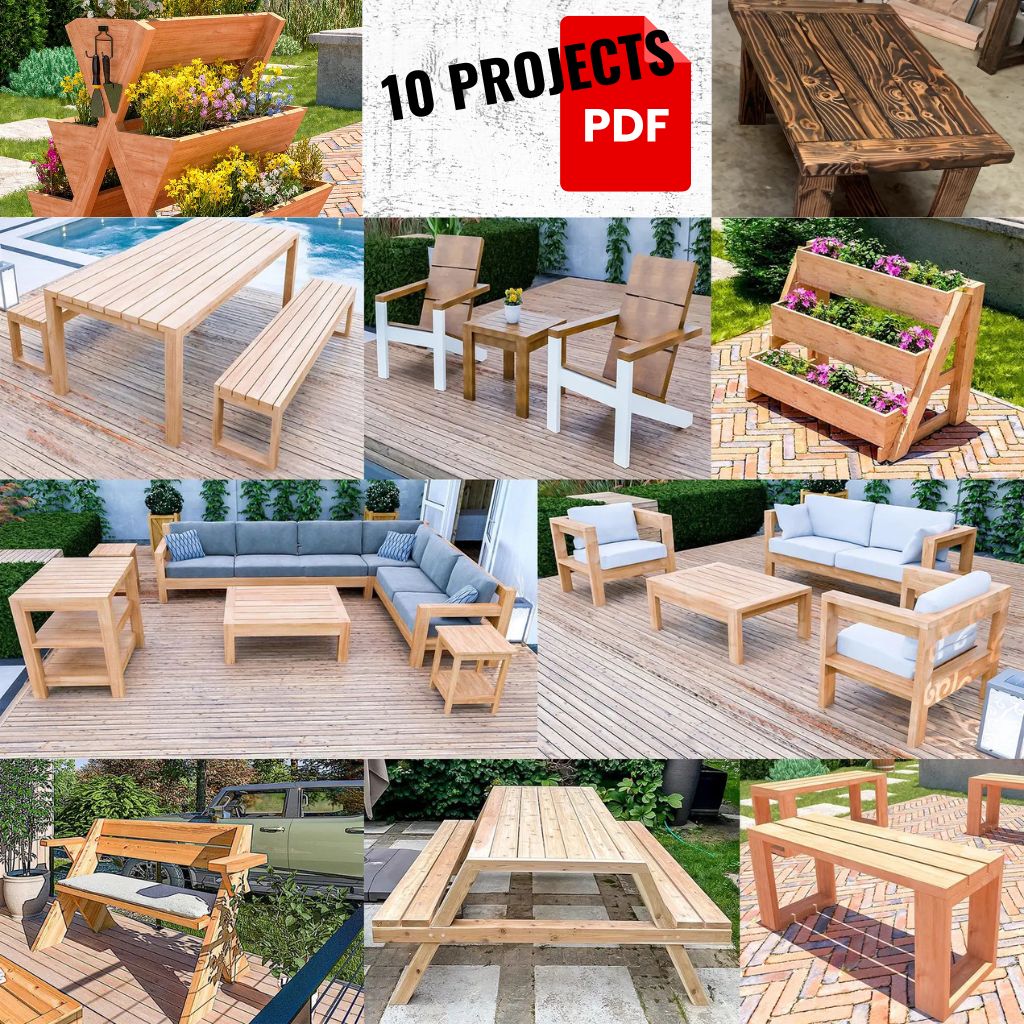 SANRICO 10 Projects for Your Garden - Image 2