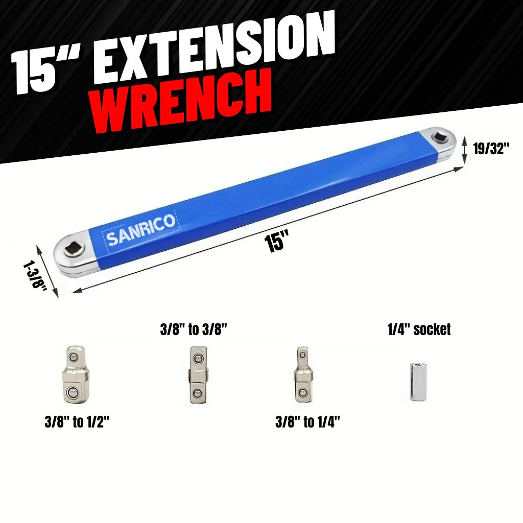 SANRICO 15" Offset Extension Wrench - Image 5