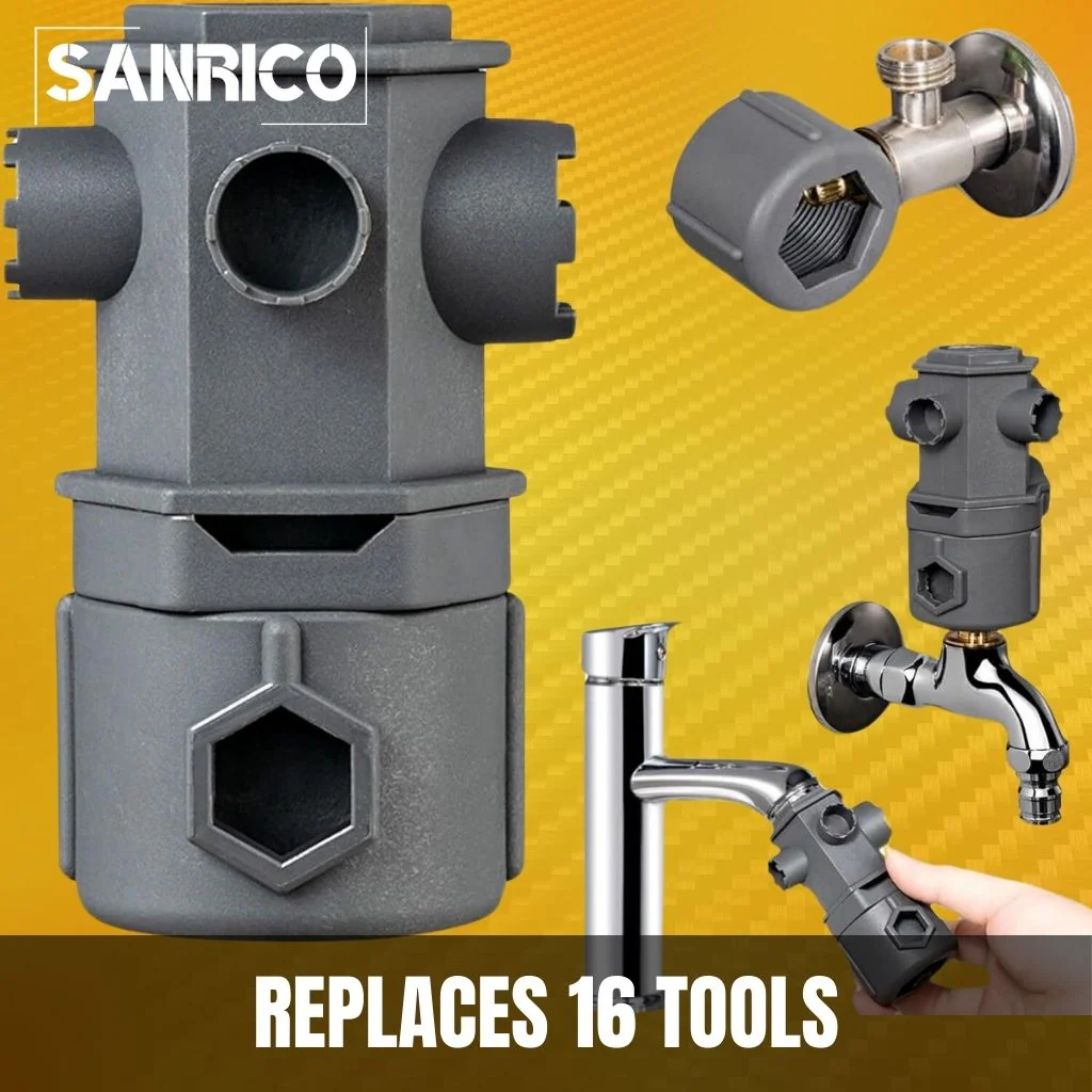 SANRICO 16-in-1 Faucet Wrench Tool - Image 2