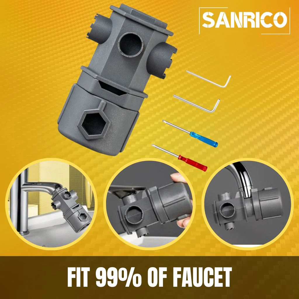 SANRICO 16-in-1 Faucet Wrench Tool - Image 4