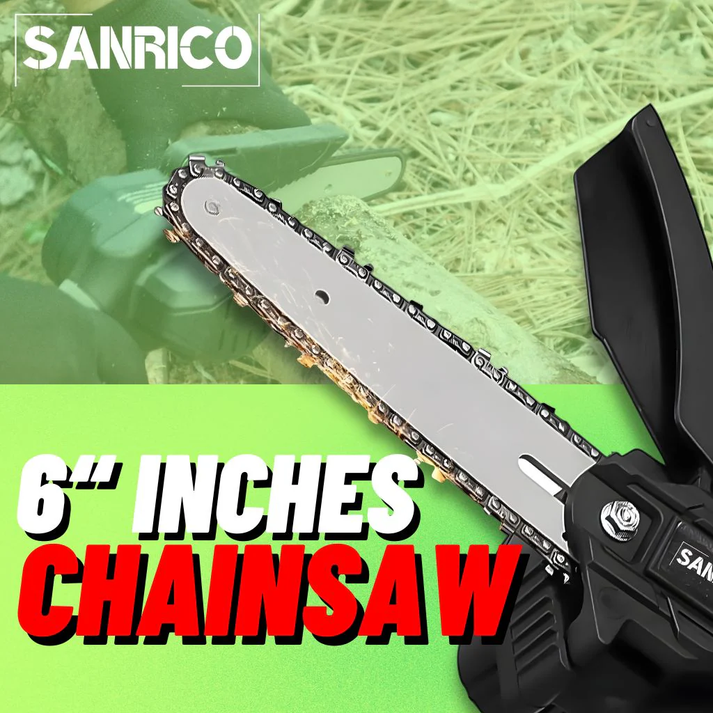 SANRICO 6-inch Mini Chainsaw - Image 5