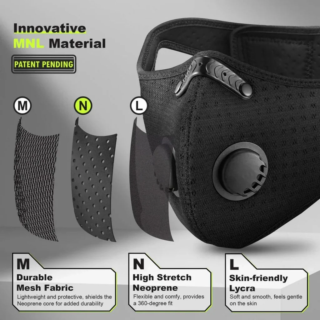 SANRICO Anti-Dust MNL Mask - Image 4