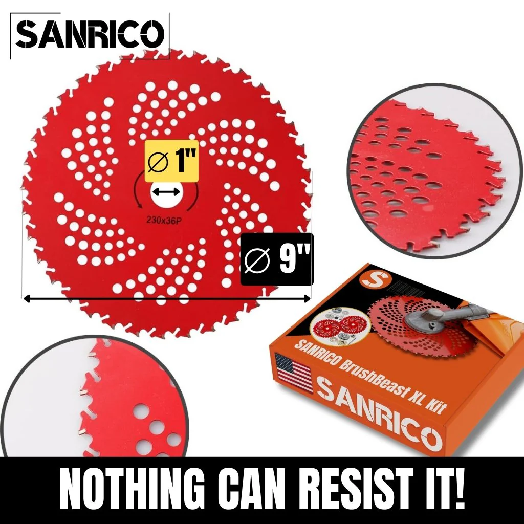 SANRICO BrushBeast XL Kit (2 Blades) - Image 4