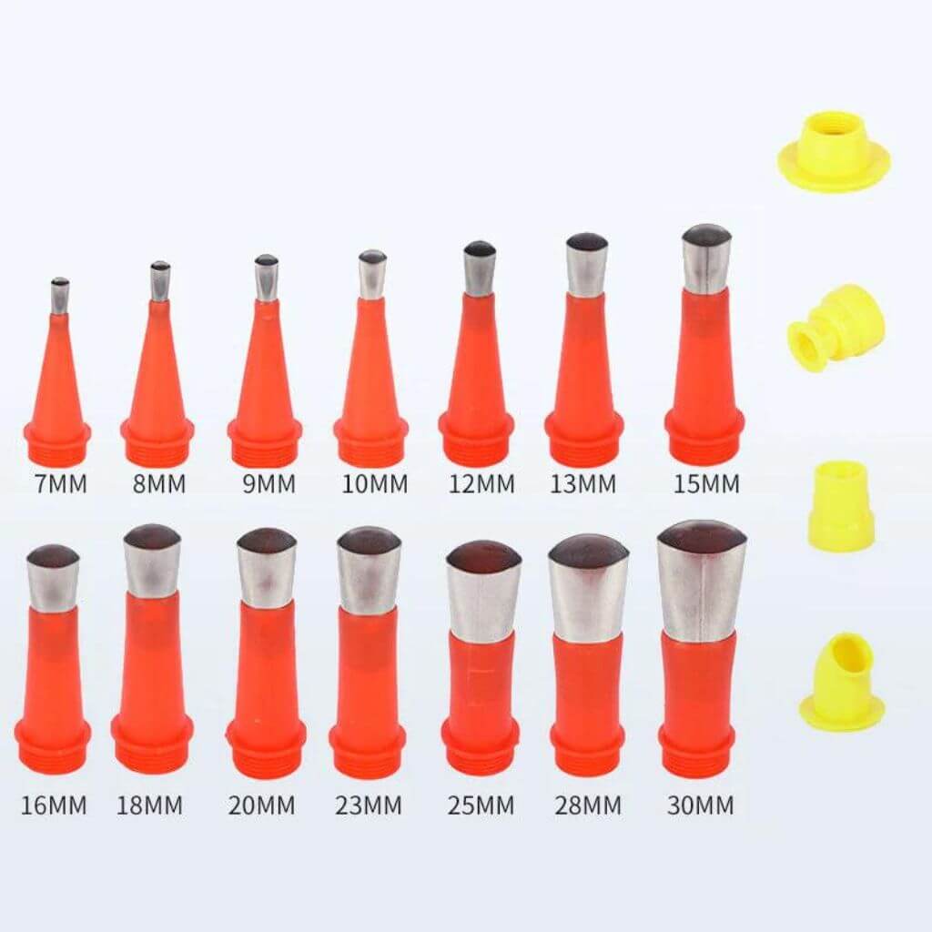 SANRICO Caulking Nozzle Applicator (22 Pcs) - Image 6