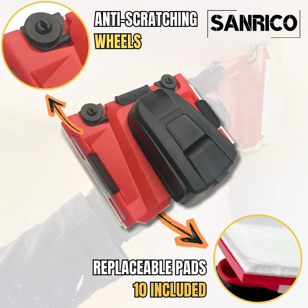 SANRICO CleanEdge Paint Tool + 10 Pads - Image 3
