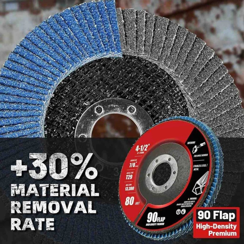 SANRICO Metal Grinding Flap Discs - Image 2