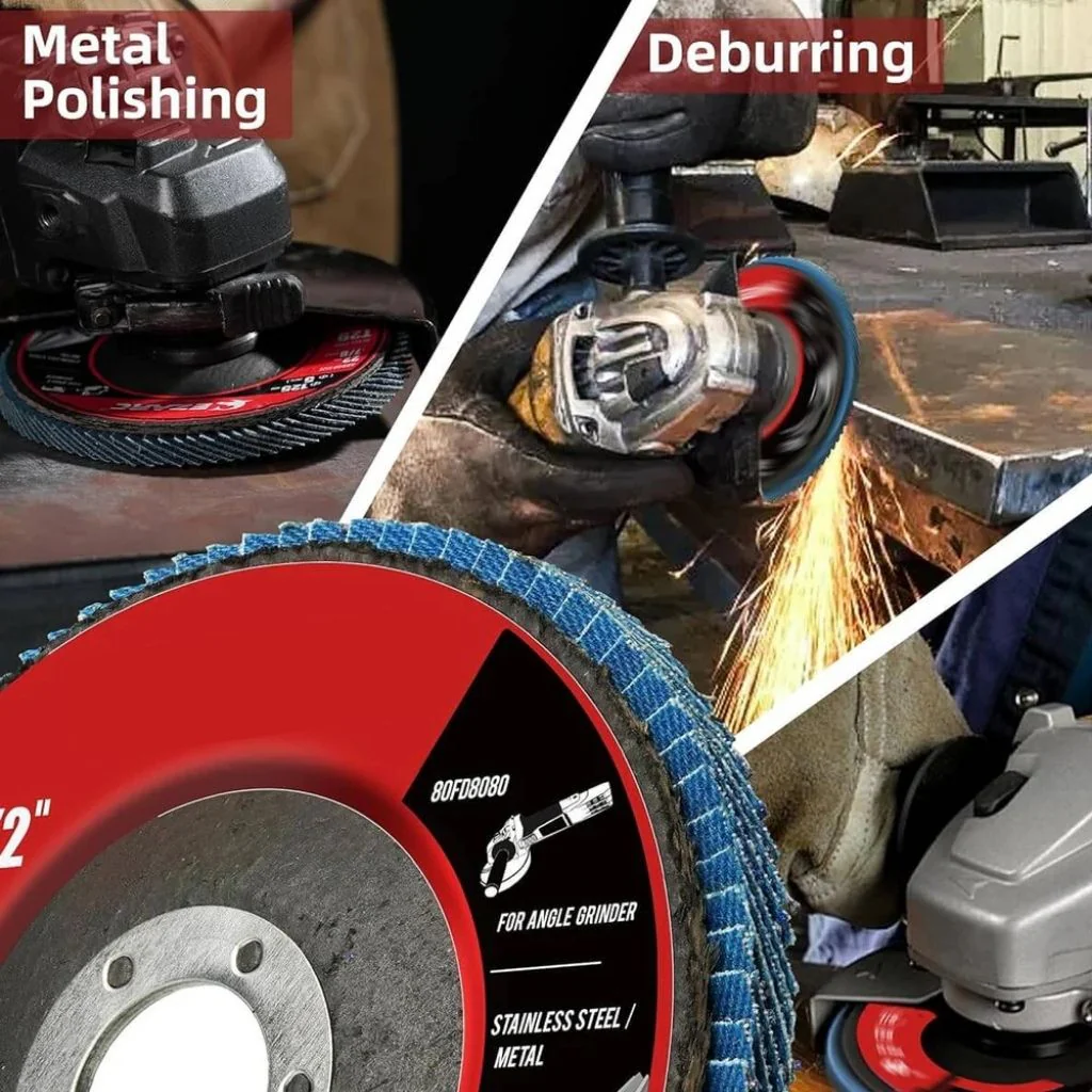 SANRICO Metal Grinding Flap Discs - Image 3