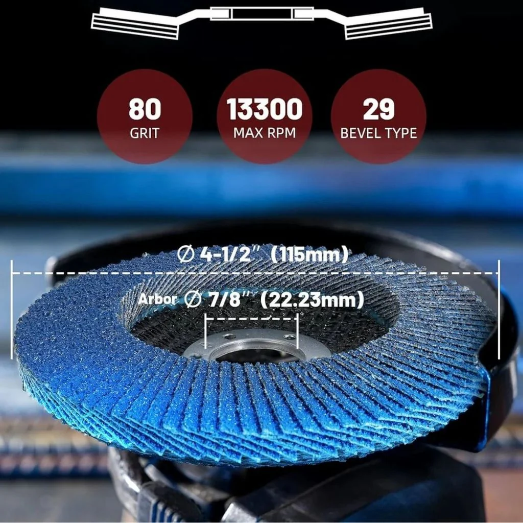 SANRICO Metal Grinding Flap Discs - Image 7