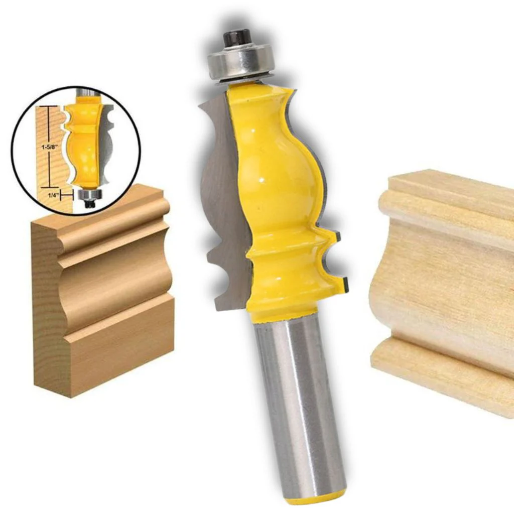 SANRICO Molding Router Bit - 1/2" Shank - Image 3