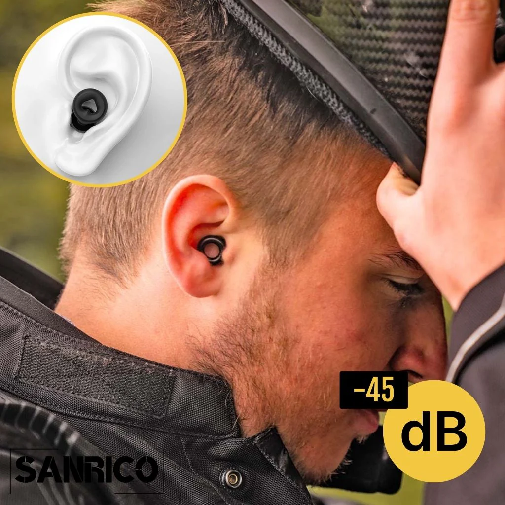 SANRICO Noise-Reducing Earplugs (Pro Grade) - Image 2
