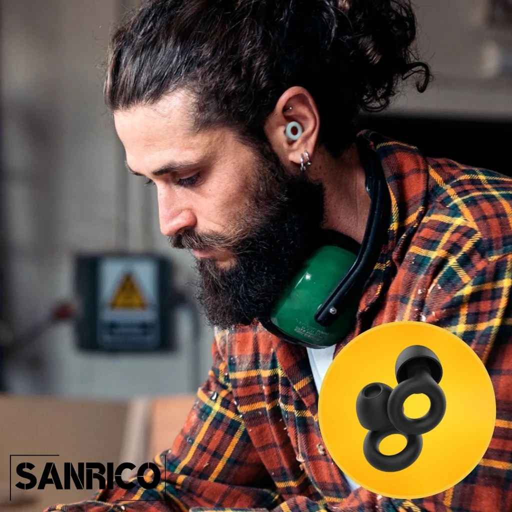 SANRICO Noise-Reducing Earplugs (Pro Grade) - Image 3