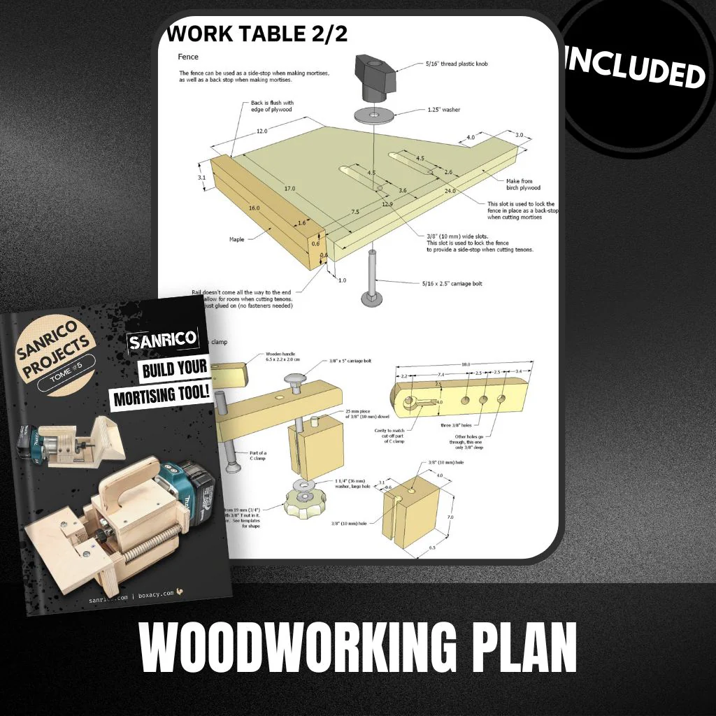SANRICO™ Portable Mortiser Plan - Image 3