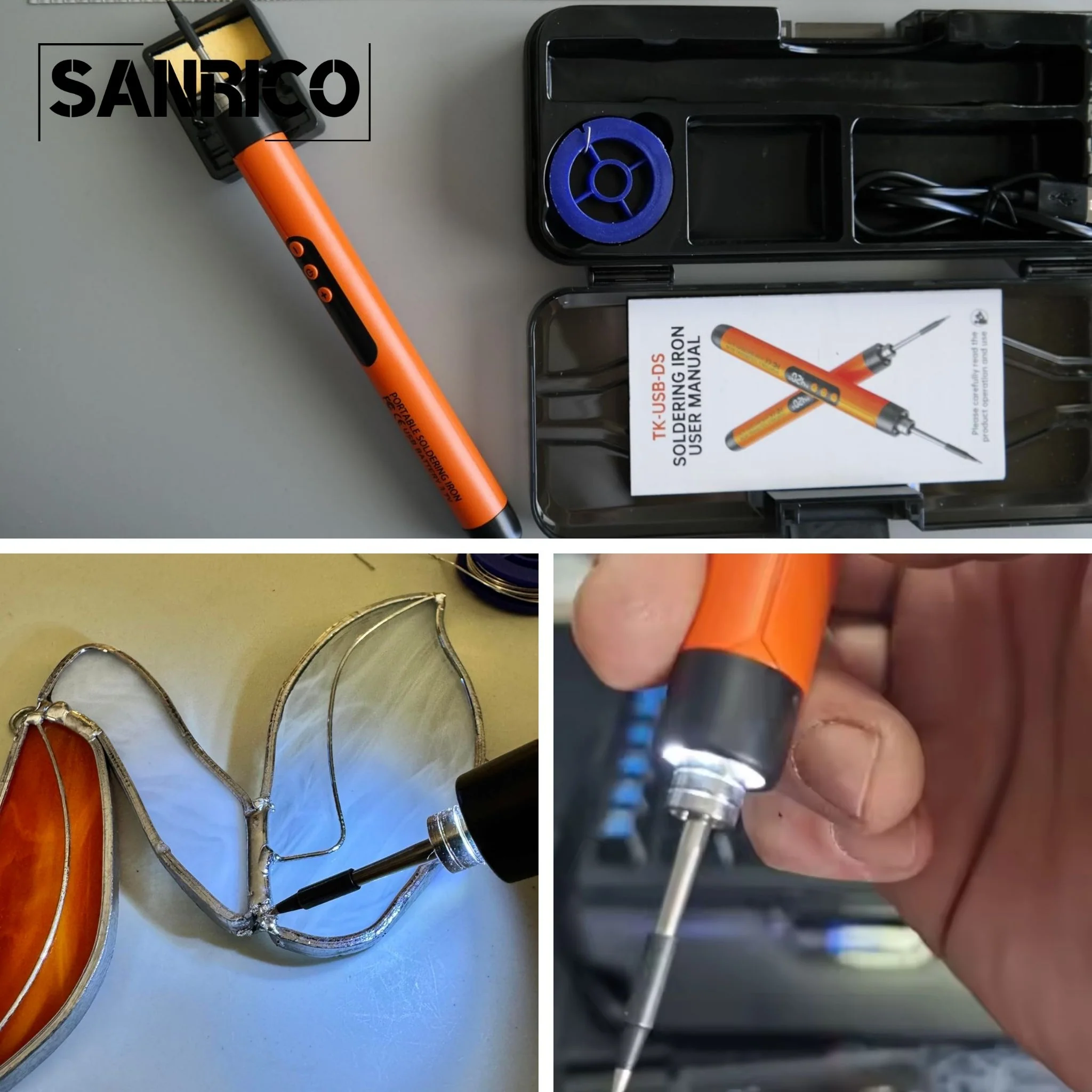 SANRICO Portable Solder Repair Kit - Image 2