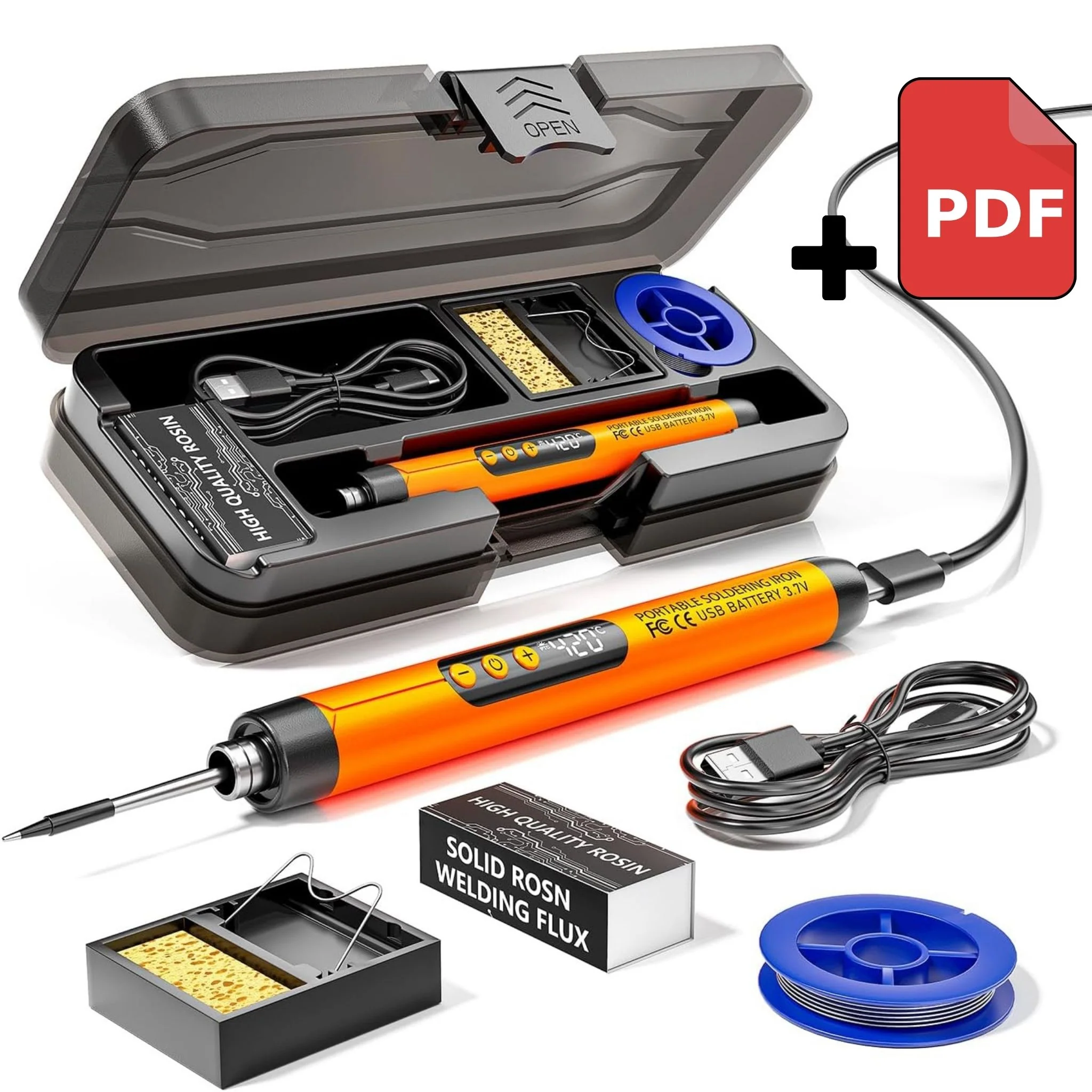 SANRICO Portable Solder Repair Kit - Image 3