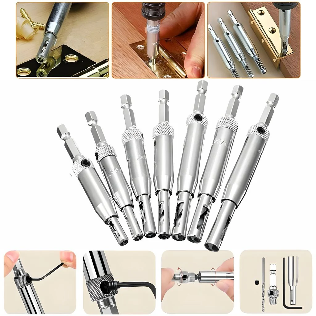 SANRICO QuickMid™ Drill Bit Set (7 Bits) - Image 8