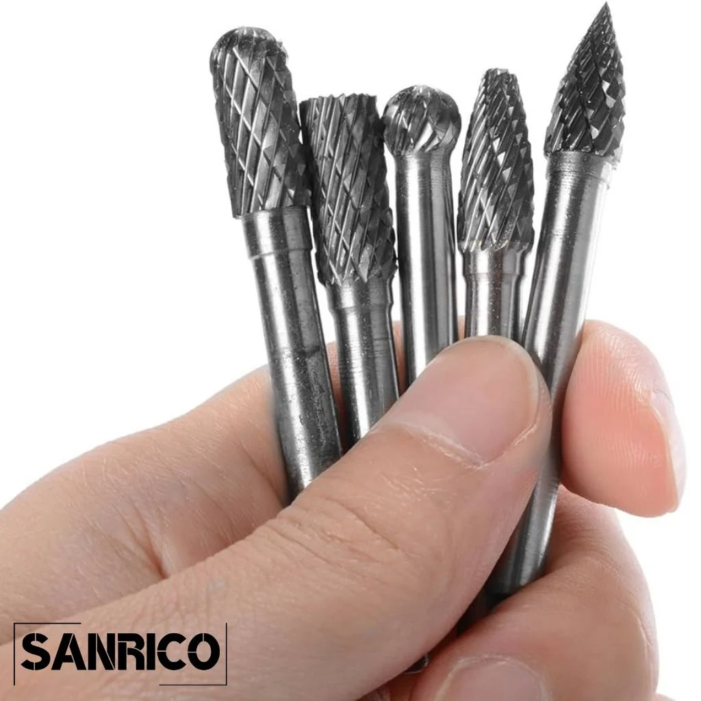 SANRICO Rotary Burr Set (10 Pcs) - Image 7