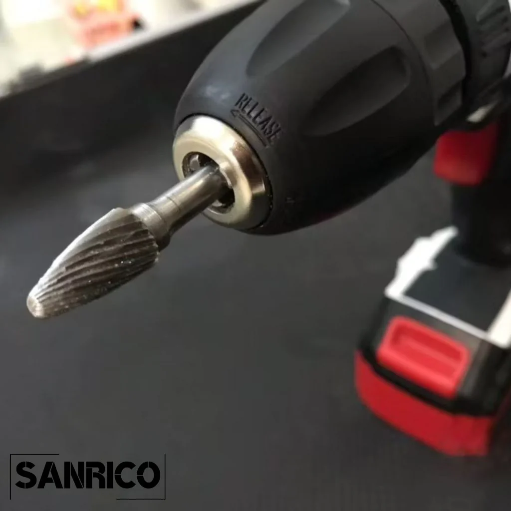 SANRICO Rotary Burr Set (10 Pcs) - Image 8