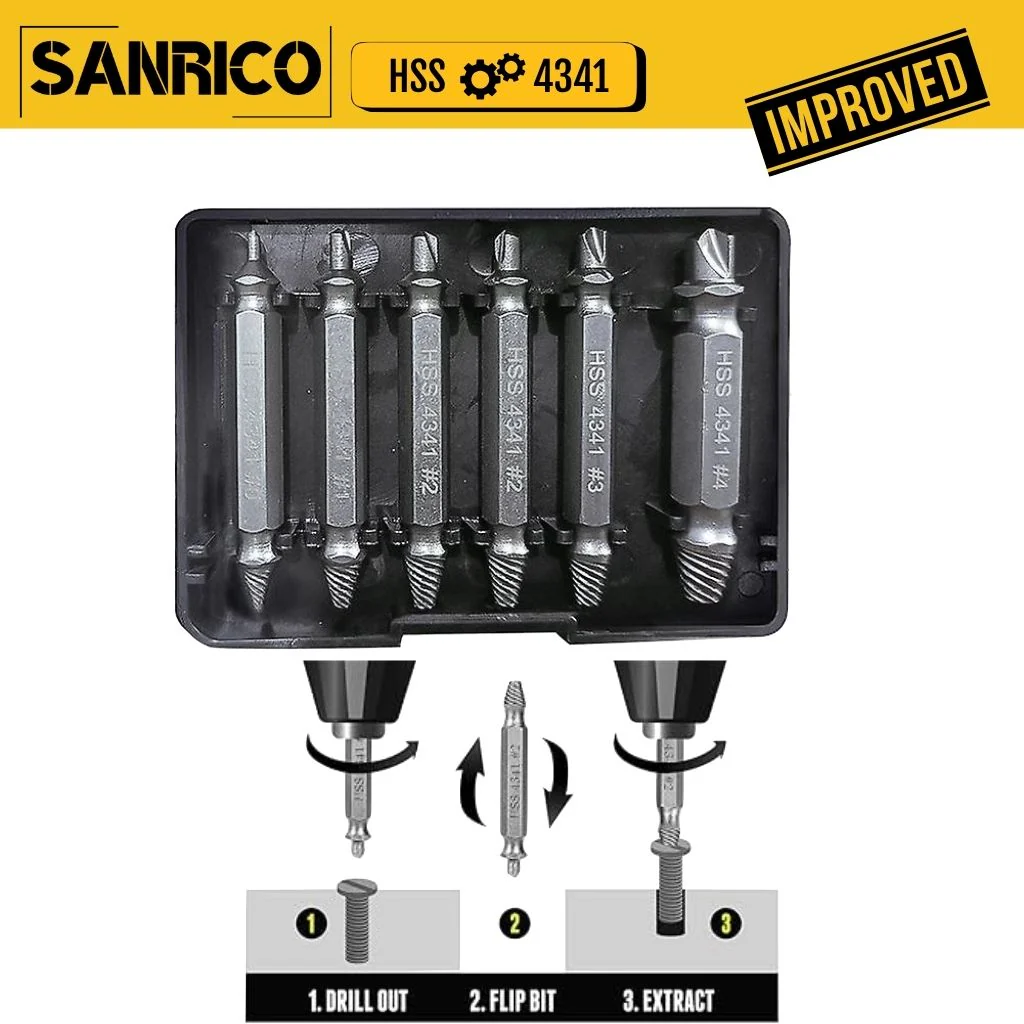 SANRICO Screw Extractor Set - Image 3