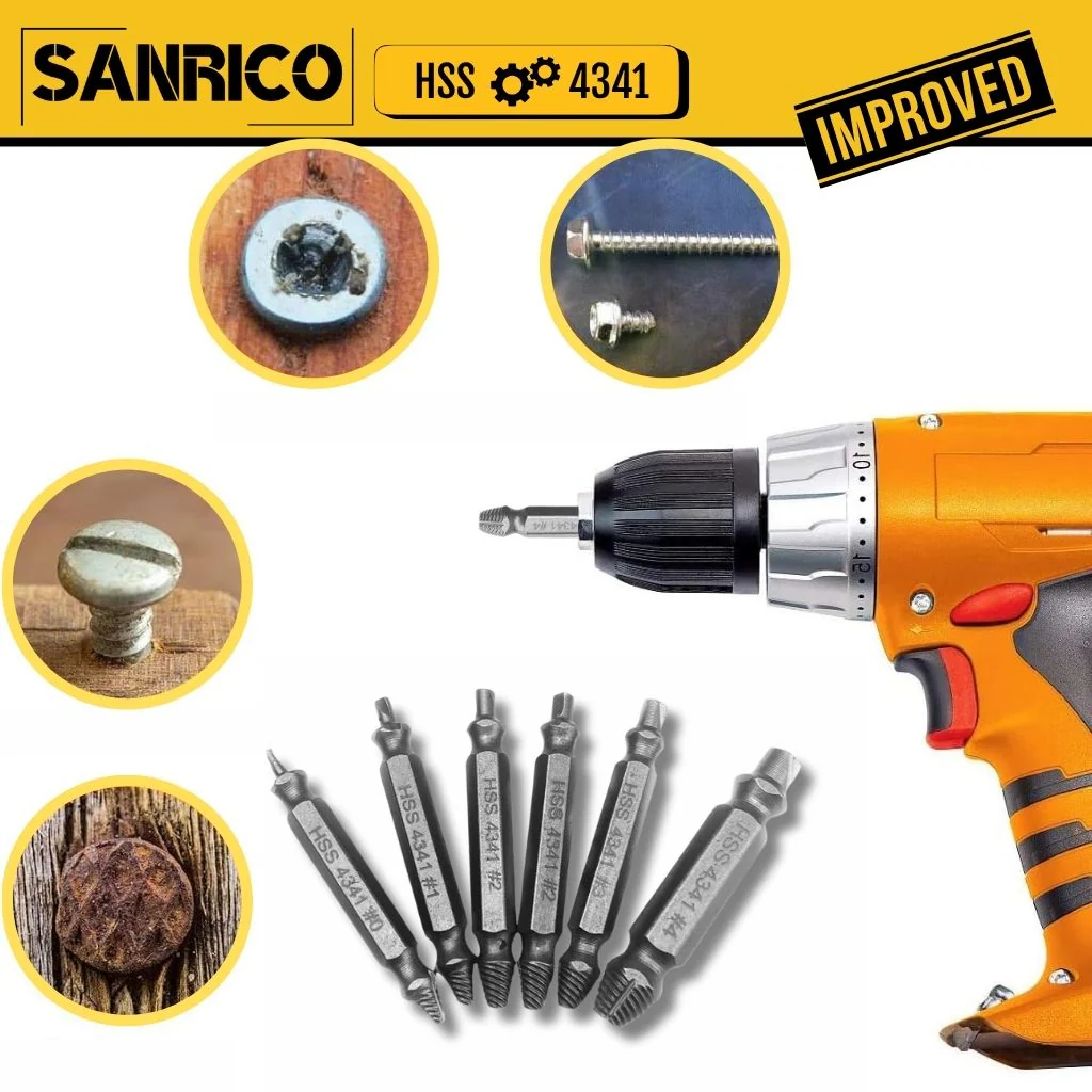 SANRICO Screw Extractor Set - Image 4