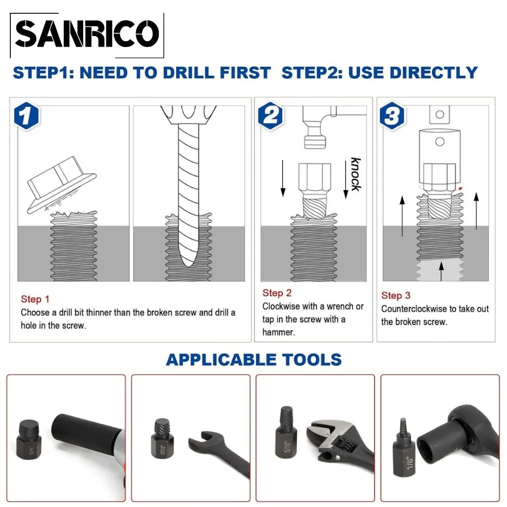 SANRICO XL Xtractor Set (10 Bits) - Image 2