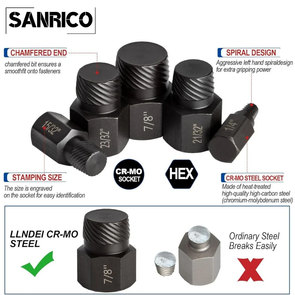 SANRICO XL Xtractor Set (10 Bits) - Image 3