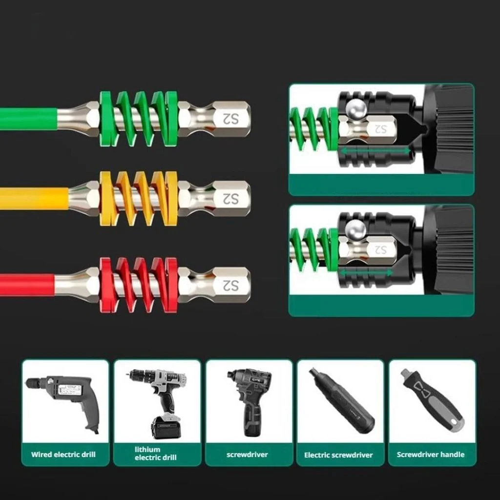 Spring Anti-Slip Drill Bits - Image 4