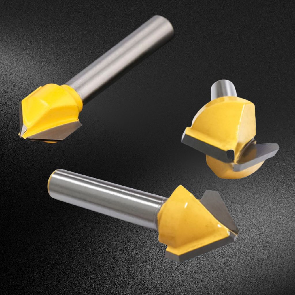 V-Groove Router Bit - 1/4" Shank - Image 5