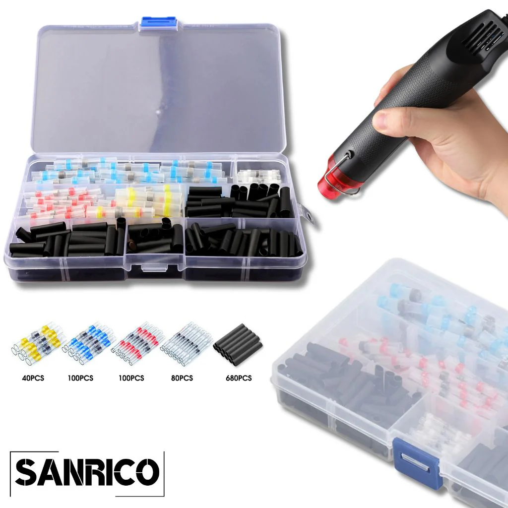 WireSeal Pro Kit (1,000 Pcs) with Hot Air Gun - Image 2
